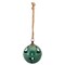 Melrose Sleigh Bell Christmas Ornaments - 9" - Green - Set of 2